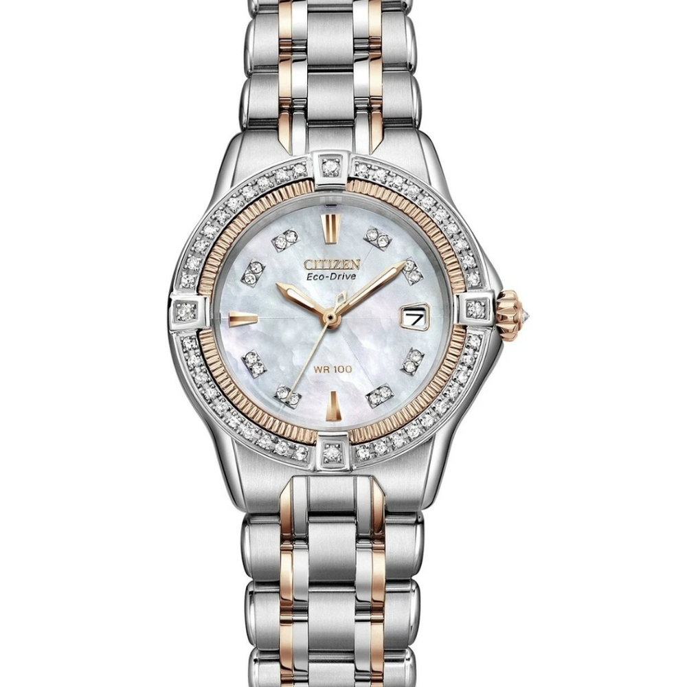 Citizen Eco-Drive SignatureQuattro Diamond WatchEW2066-58D MSRP $1,295
